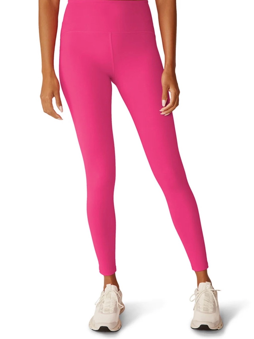 Beyond Yoga Power Beyond Strive High Waist Midi Legging Pink Energy L